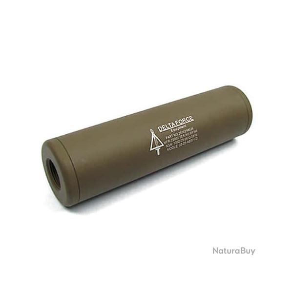 Rep silencieux Delta Force Universel 110x30mm TAN - King Arms