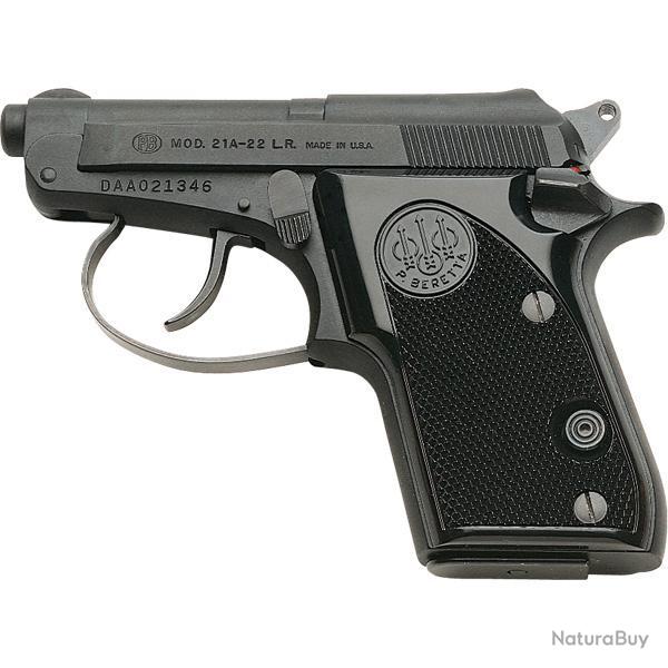 Pistolet Beretta 21 Bobcat calibre 22LR Inox 1 Chargeur 7 coups