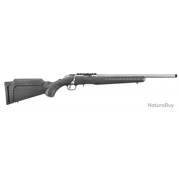 Carabine Ruger American Rimfire Cal.22lr - chargeur 10 coups - canon 46cm filete 1/2-28" noire canon