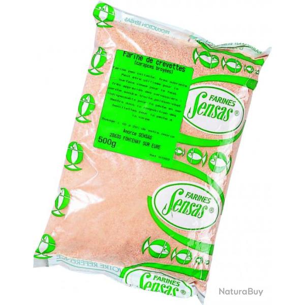 Farine Sensas Crevettes carapaces 500G