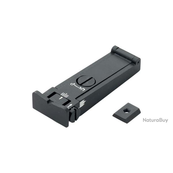 Hausse rglable pour armes longues