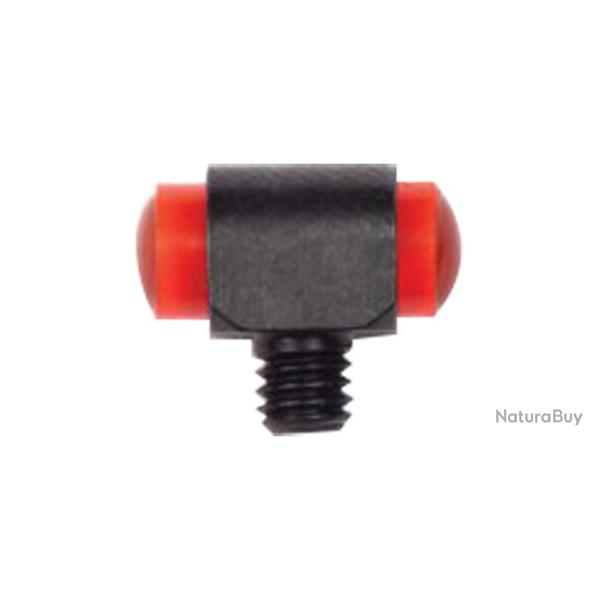 Guidon plein lumineux rouge pour arme de chassse pour filtage de 3.5x8 mm