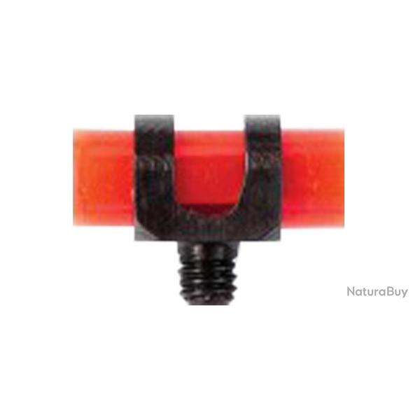 Guidon ajour lumineux rouge 4x11mm pour filetage 2,6mm