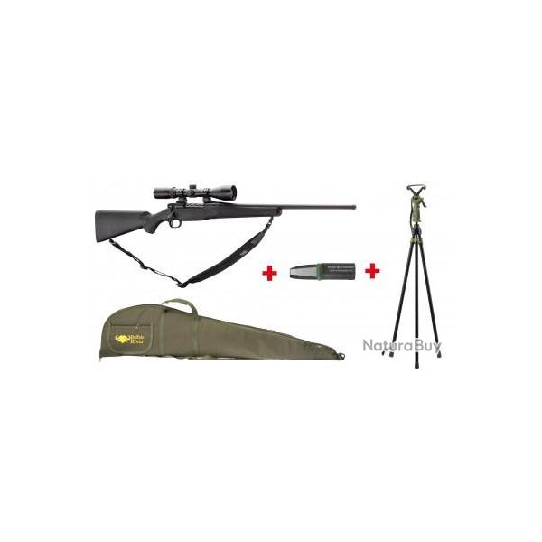 Pack Mossberg Patriot synthtique spcial renards Cal.243 win