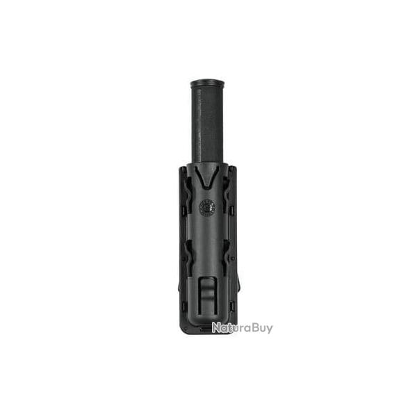 Porte matraque tlescopique noir orientable