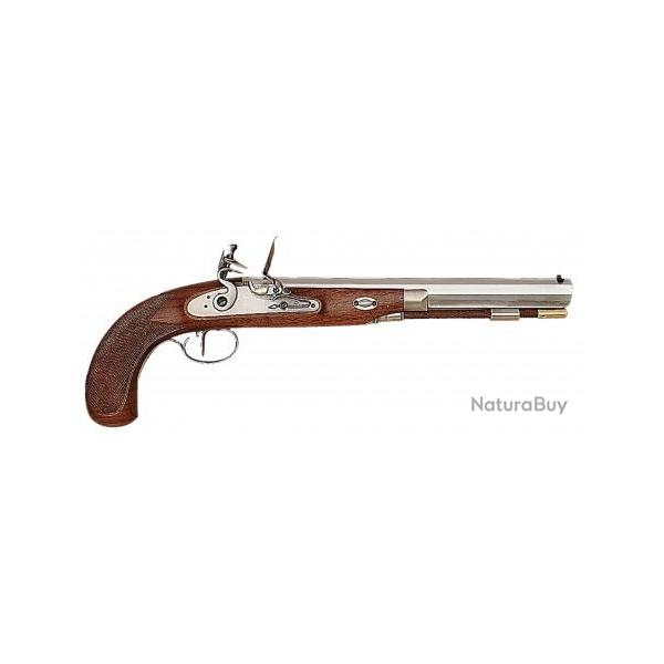 Pistolet Charles Moore Target � silex cal. 44