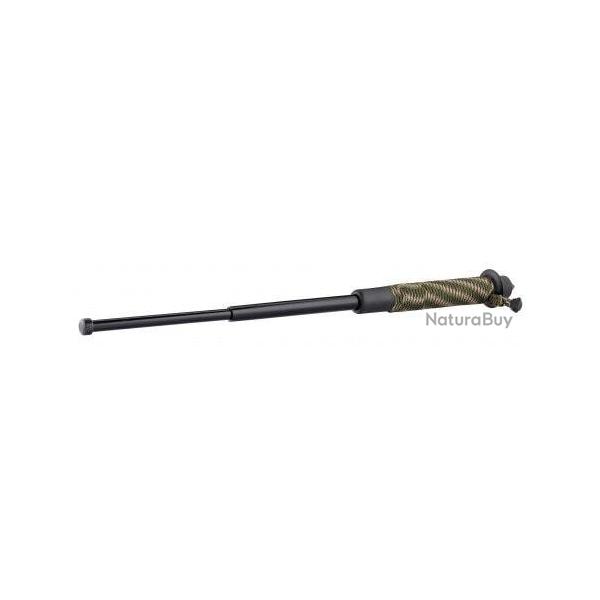 Matraque tlscopique de survie 63 cm. Manche paracorde camo Matraque