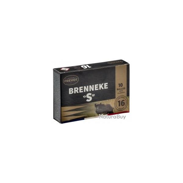 Cartouches Prevot  balle Brenneke-S - Cal. 16/67