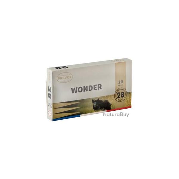 Cartouche Prvot  balle wonder - Cal. 28/70