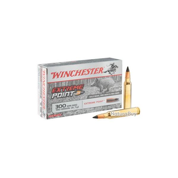 Munitions Winchester cal . 300 Win Mag - Balle Extreme Point
