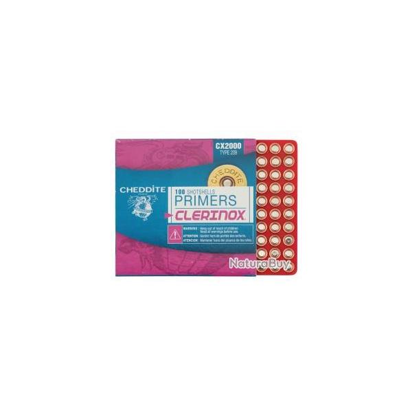 Amorces Nobel Chasse Cheddite Type 209 