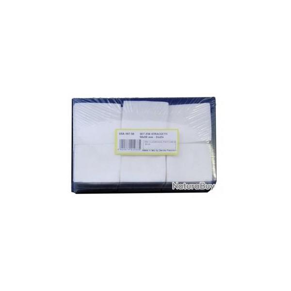 250 patchs de nettoyage en calibre 30/41 (40 x 40 mm) Davide Pedersoli