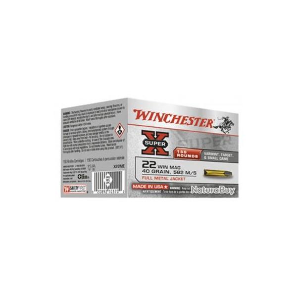  Munitions Super-X blinde cal. 22 Win Magnum  