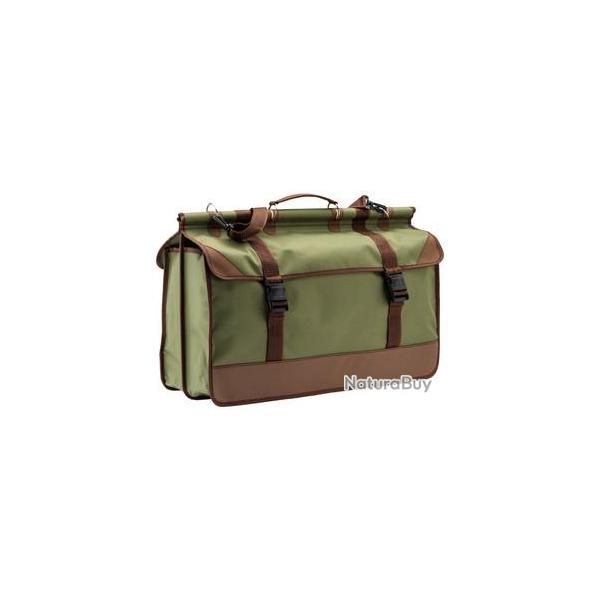 Sac de battue vert/marron en toile de Country
