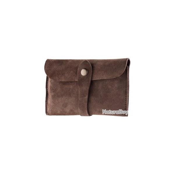 Pochette en cro�te de cuir - Country Sellerie