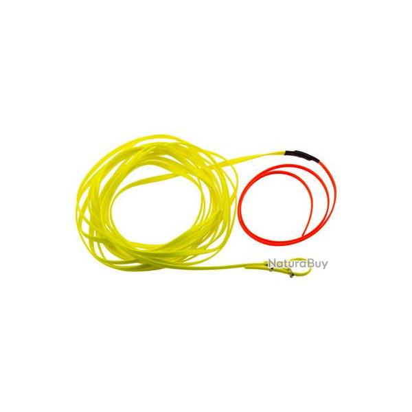 Laisse 10 m Country Biothane fluo pour chien 