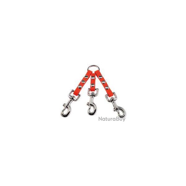 Coupleur triple pour chiens - Helen Baud Triple