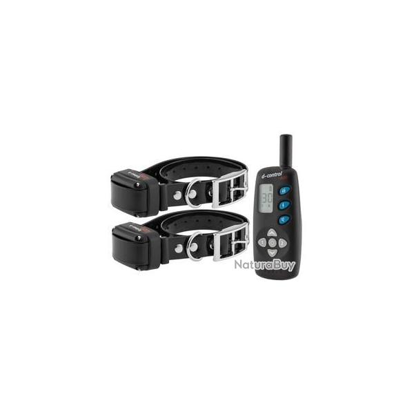 Colliers de dressage Dogtrace pour deux chiens d-control 602+ 