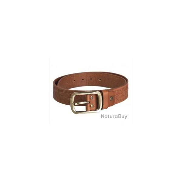 Ceinture western en cuir 120 cm Marron