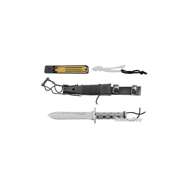 Couteau de survie combat King II Inox