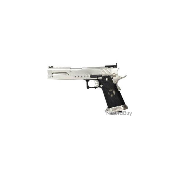 Rplique HX2201 IPSC split silver gaz GBB 