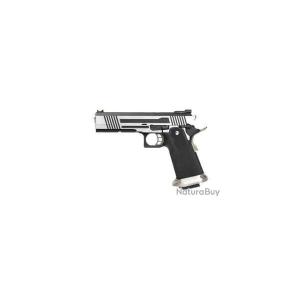 Rplique pistolet HX1001 split silver gaz GBB 