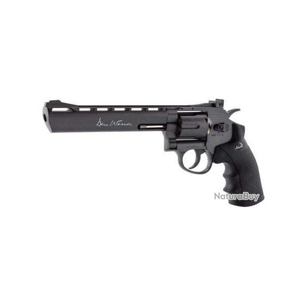 Rplique revolver Dan wesson 8 pouces noir low power