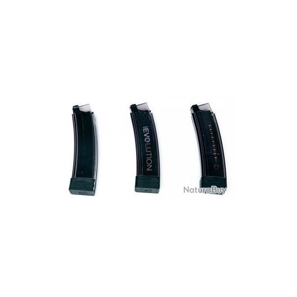 Lot de 3 chargeurs smoky  75 coups pour Scorpion Evo 3 - a1 - ASG