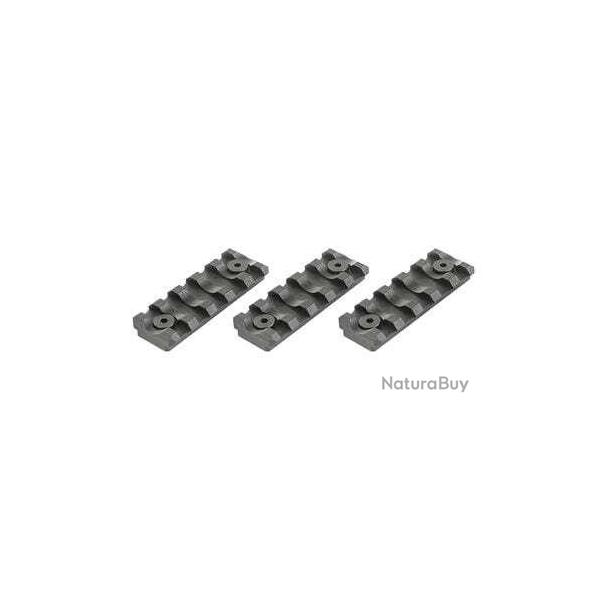 Pack 3 rails Keymod 5 slots 3 rails Keymod 5 slots
