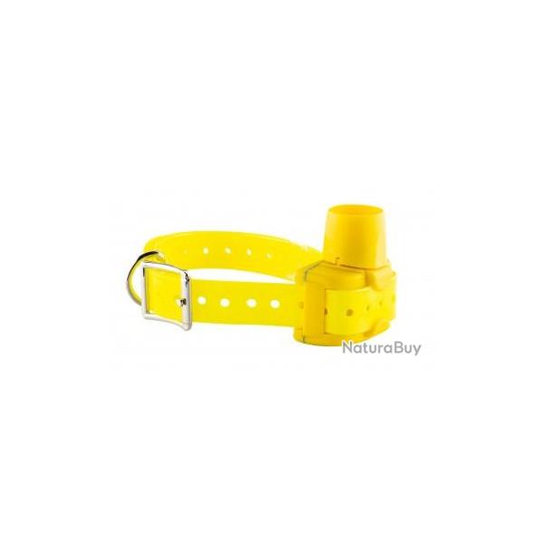 Collier de reprage sonore NUM'AXES Canibeep Radio Pro Collier Radio Pro jaune seul