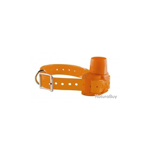 Collier de reprage sonore NUM'AXES Canibeep Radio Pro Collier Radio Pro orange seul