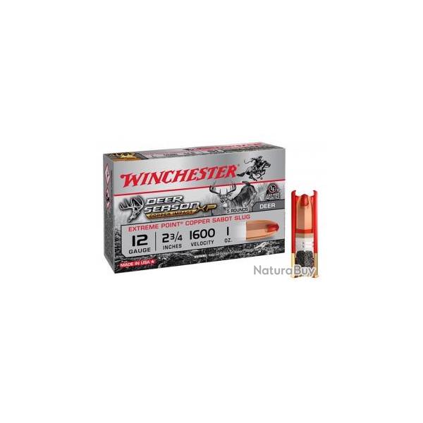 Cartouche Winchester DEER SEASON lead free - Cal 12/70  