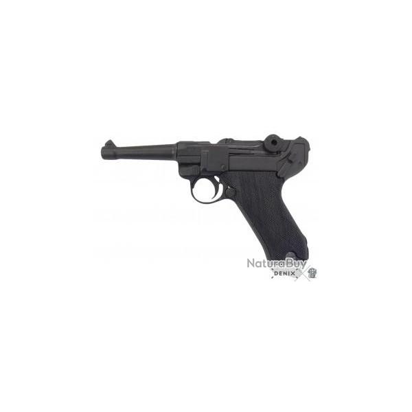 Rplique dcorative Denix du pistolet allemand Luger P08 Luger P08