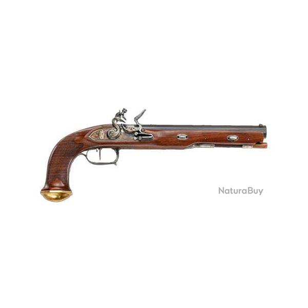 Pistolet Boutet 1er Empire � silex cal. 45 PN
