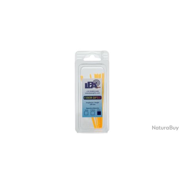 Fibre optique jaune 2mm x 100mm