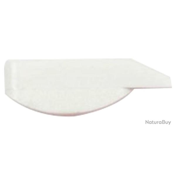 Guidon rectangulaire lumineux blanc pour arme de chasse