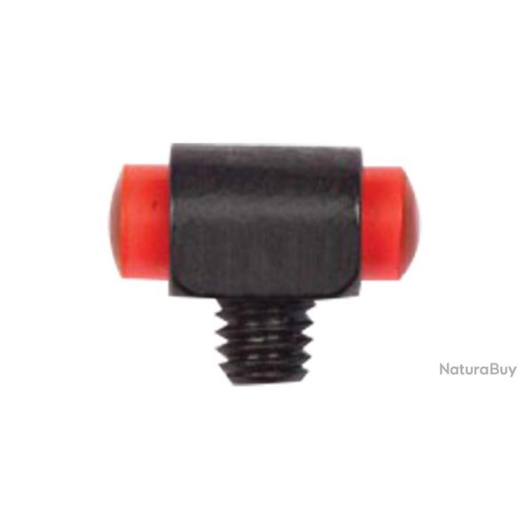 Guidon plein lumineux rouge 3x8mm pour filetage 3mm