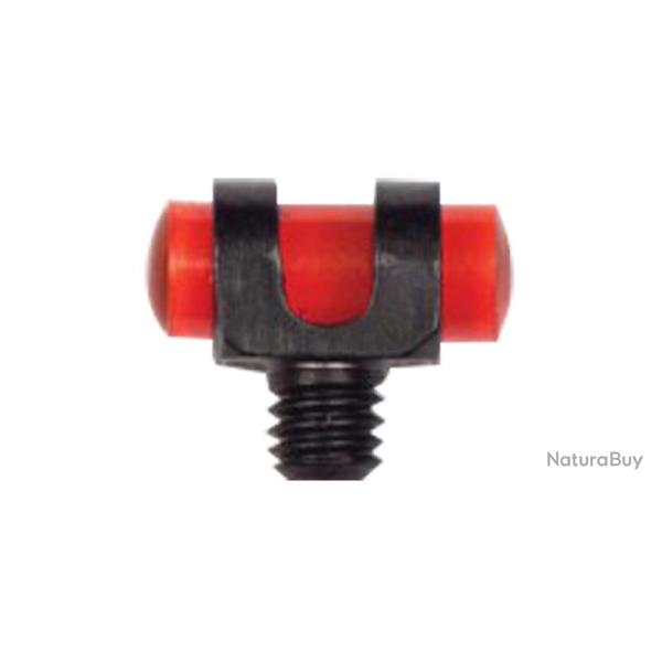 Guidon ajour� lumineux rouge 3x8mm pour filetage 2,6mm