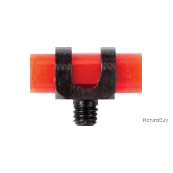 Guidon ajour� lumineux rouge 4x11mm pour filetage 2,6mm