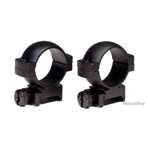 Colliers 30mm Vortex Hunter hauteur de 24 mm