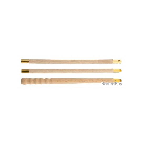 Baguette de nettoyage en bois pour canons (3 pi�ces)
