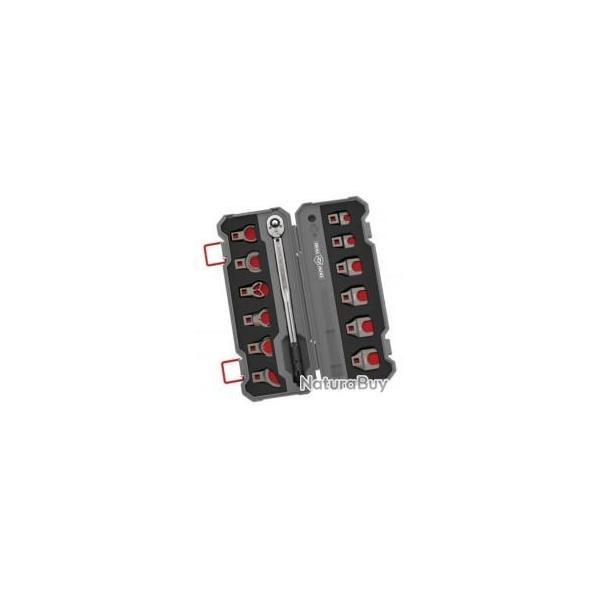 Kit pour AR15 REAL AVID MASTER-FIT Clef dynamomtrique + 12 pices