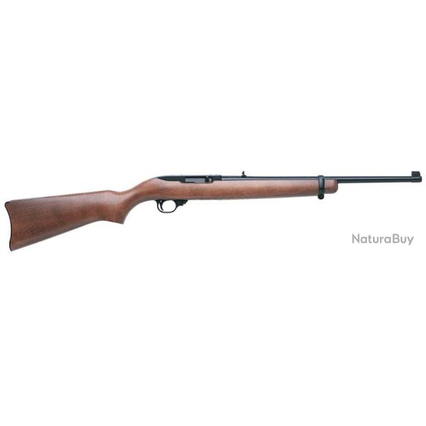 Carabine Ruger 10/22 crosse en bois Cal.22 Lr canon de 47 cm