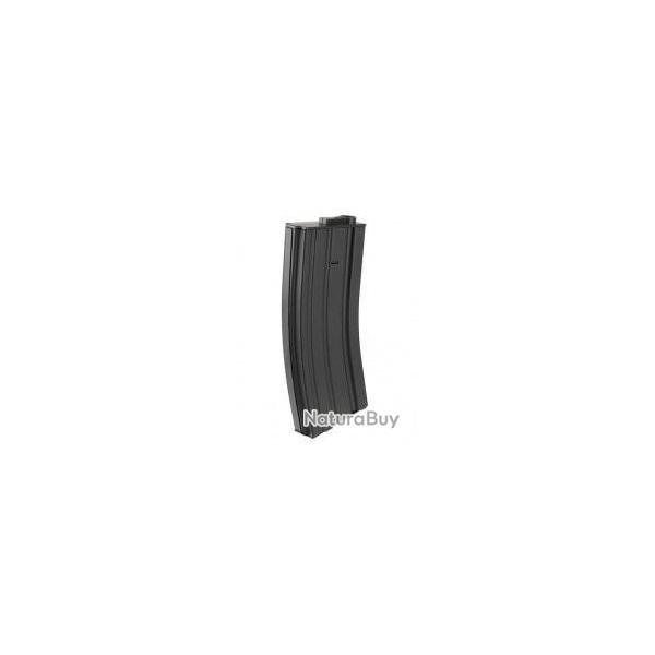 Chargeur noir AEG Mid-cap m�tal 120 billes pour M4  - Lancer Tactical