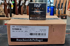 F2 Power�<br/>250 cartouches�<br/>Cal. 12/70 pb 7,5 28gr
