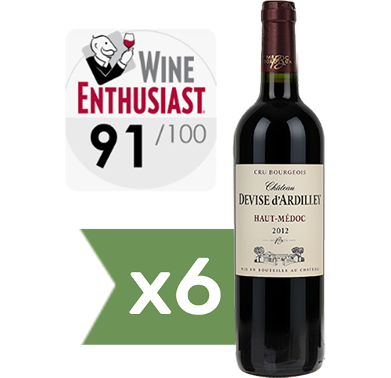 Ch�teau Devise d'Ardilley<br/>Haut M�doc - Cru Bourgeois