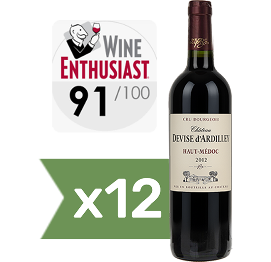 Ch�teau Devise d'Ardilley<br/>Haut M�doc - Cru Bourgeois