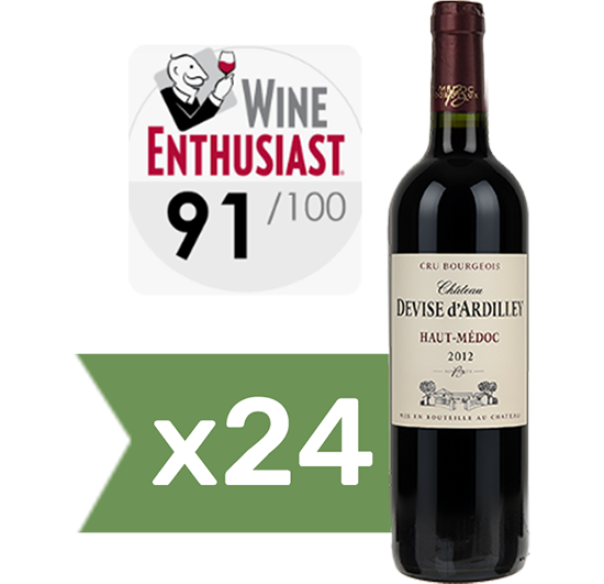 Ch�teau Devise d'Ardilley<br/>Haut M�doc - Cru Bourgeois