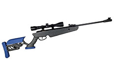 TG 1 Nitrogen - 19,9J<br/>�Cal. 4.5 mm�<br/>Lunette 4x40