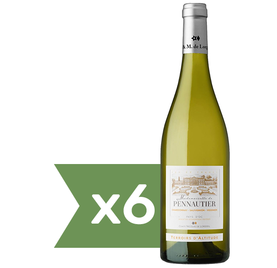 IGP Pays d'Oc<br/>Vin blanc x 6